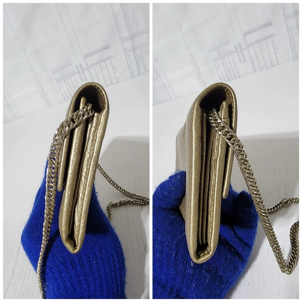 Gucci Lovely Heart Wallet Gold - Picture 10 of 16